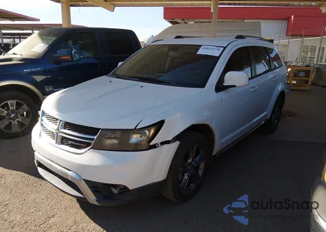 2017 Dodge Journey Crossroad Plus z USA, uszkodzony, nr VIN 3C4PDCGG7HT520427